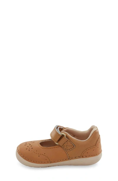 Stride Rite Little Girls Sm Faye Apma Approved Shoe In Honey Tan