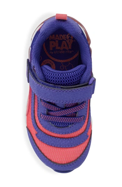 Shop Stride Rite Made2play® Surge Bounce Sneaker In Purple Multi