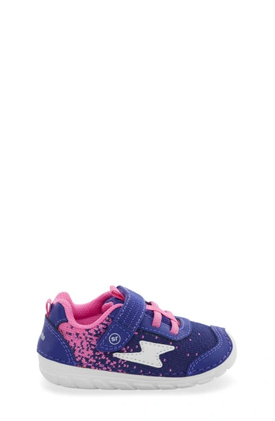 Shop Stride Rite Soft Motion Zips Runner Sneaker In Violet