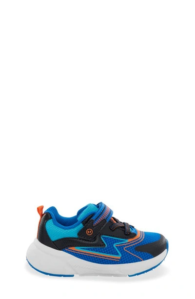 Shop Stride Rite Kids' Lighted Cosmic 2.0 Sneaker In Blue Multi