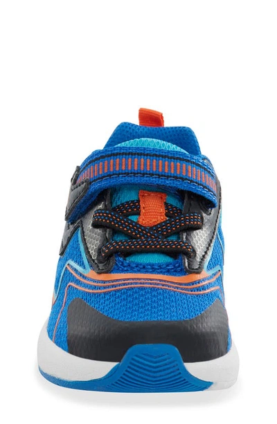 Shop Stride Rite Kids' Lighted Cosmic 2.0 Sneaker In Blue Multi