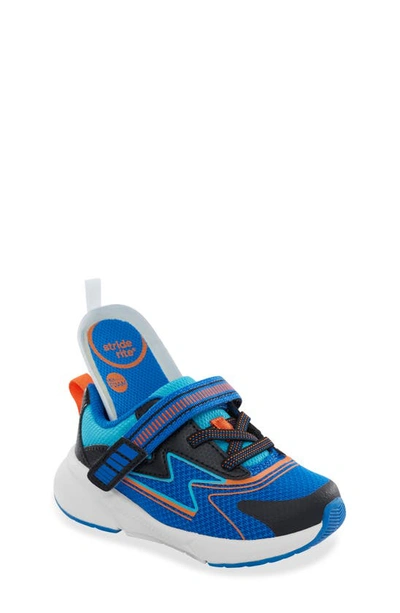 Shop Stride Rite Kids' Lighted Cosmic 2.0 Sneaker In Blue Multi