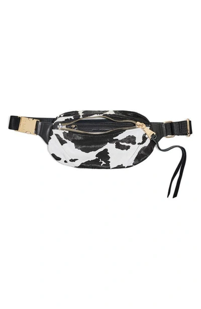 Shop Aimee Kestenberg Milan Belt Bag In Howdy Calf Hair