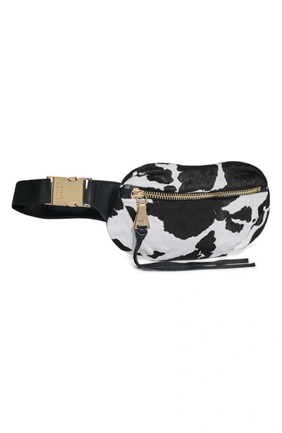 Shop Aimee Kestenberg Milan Belt Bag In Howdy Calf Hair
