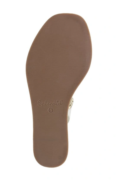 Splendid Dani Slingback Espadrille Platform Wedge Sandal In Linen