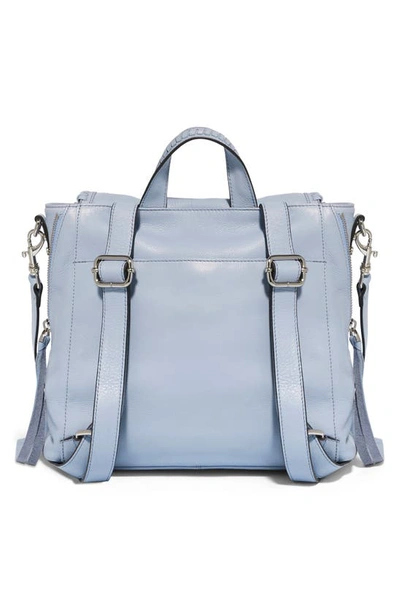 Shop Aimee Kestenberg All For Love Convertible Leather Backpack In Breeze Blue