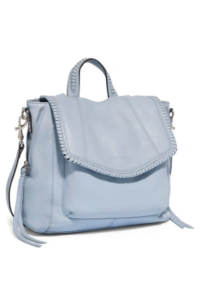 Shop Aimee Kestenberg All For Love Convertible Leather Backpack In Breeze Blue