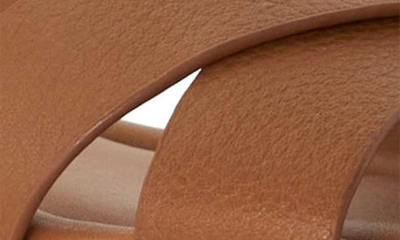 Dune London Linnie Platform Wedge Sandal In Dark Tan