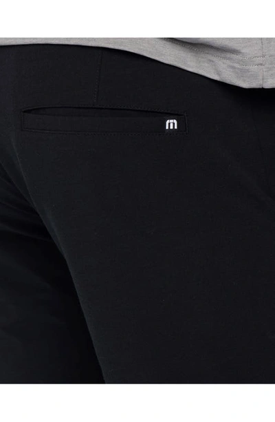 Shop Travis Mathew Open To Close Tech Chino Shorts In Black