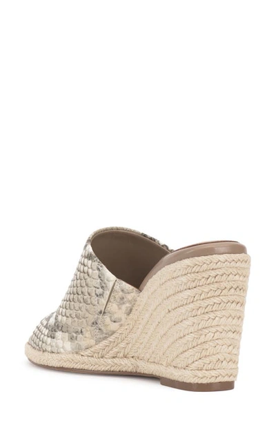 Vince Camuto Fayla Wedge Sandal In Light Taupe