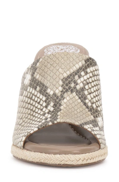 Shop Vince Camuto Fayla Wedge Sandal In Light Taupe