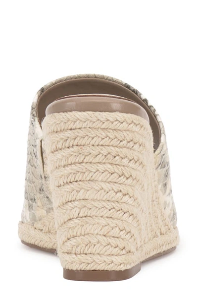 Shop Vince Camuto Fayla Wedge Sandal In Light Taupe