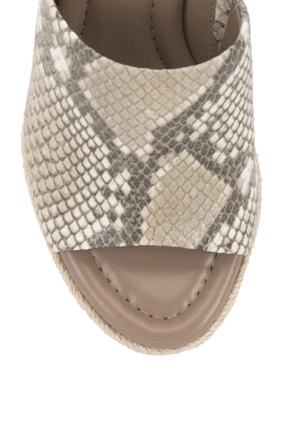 Vince Camuto Fayla Wedge Sandal In Light Taupe
