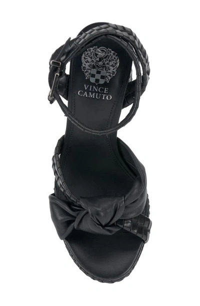 Shop Vince Camuto Fancey Ankle Strap Sandal In Black