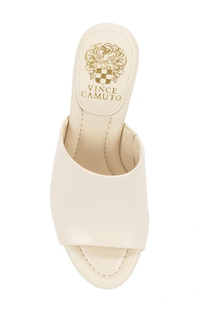Shop Vince Camuto Fayla Wedge Sandal In Creamy White