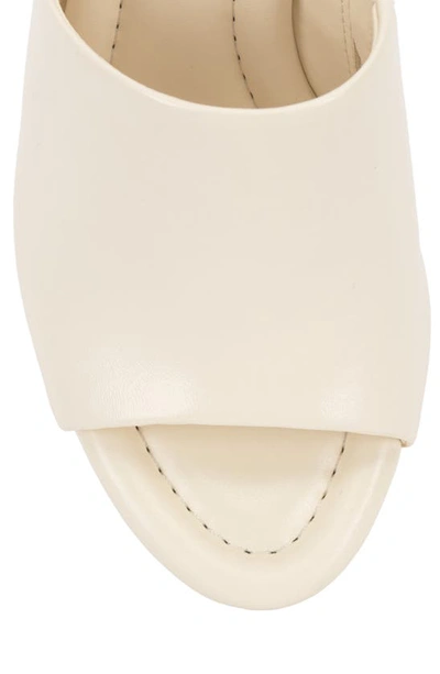 Shop Vince Camuto Fayla Wedge Sandal In Creamy White