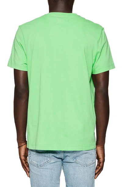 Shop Purple Brand Falling Angels Graphic T-shirt In Green