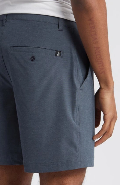 Swannies Ethan Flat Front Golf Shorts In Graphite