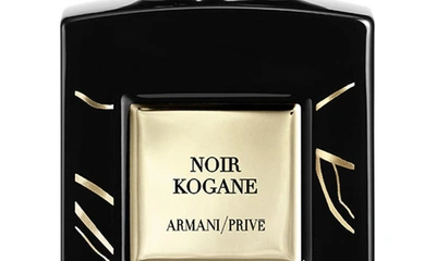 Armani Collezioni Armani/privé Noir Kogane Eau De Parfum, 3.4 Oz.