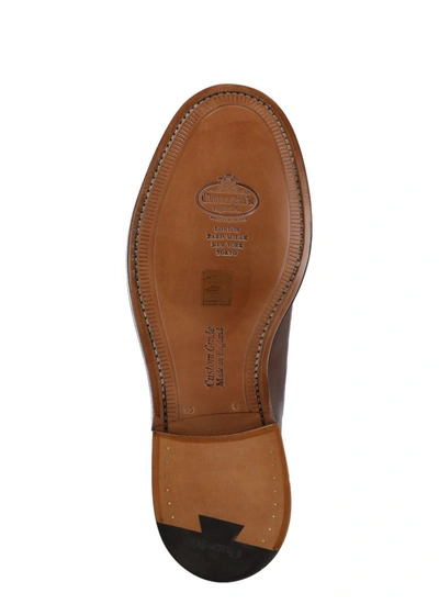 Church's Whole Cut Brown Derby With Artisanal Hand-stitching