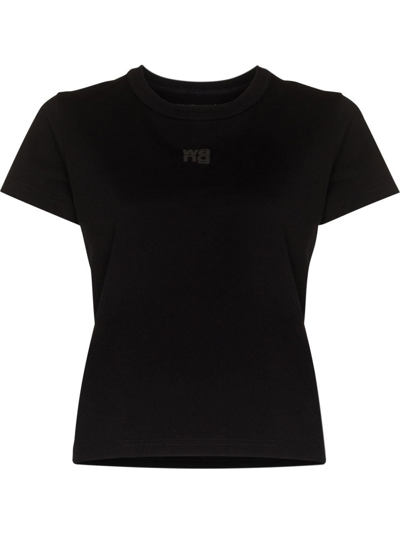 Shop Alexander Wang Printed T-shirt In Black