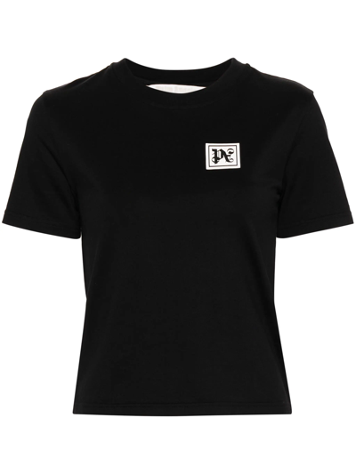 Shop Palm Angels Pa Ski Club T-shirt In Black