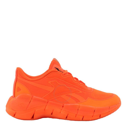 Shop Reebok X Victoria Beckham Solar Orange Zig Kinetica Sneakers