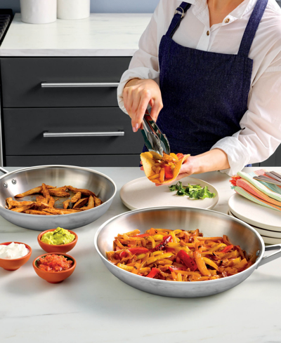 Ninja Everclad Commercial-grade Stainless Steel Cookware 10.25" Fry Pan In Silver
