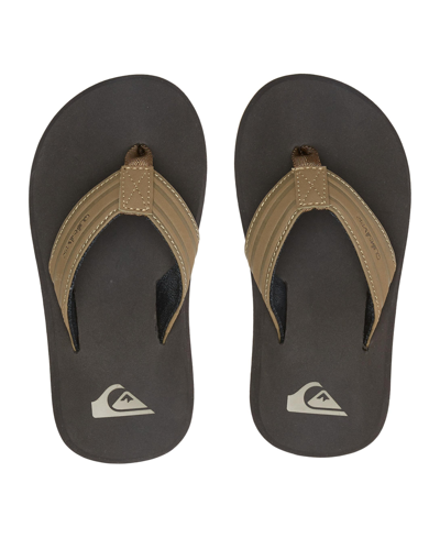 Shop Quiksilver Toddler Boys Monkey Wrench Water-friendly Sandals In Tan