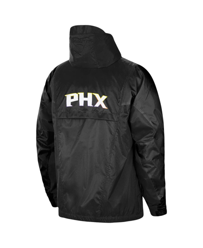 Jordan Men's  Black Phoenix Suns Authentic Statement Edition Full-zip Windbreaker In Black