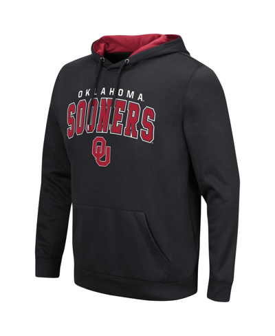 Colosseum Men's Oklahoma Sooners Resistance Pullover Hoodie In Black