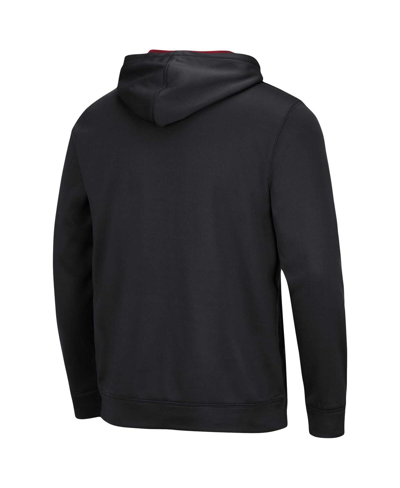 Colosseum Men's Oklahoma Sooners Resistance Pullover Hoodie In Black