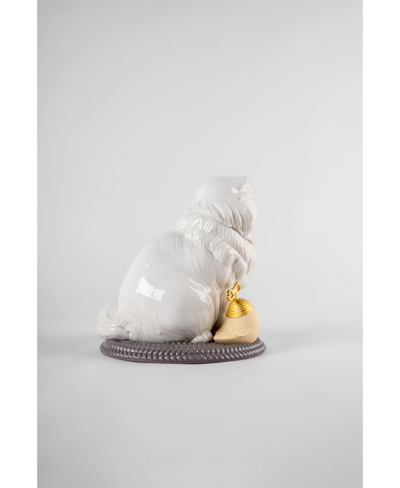 Lladrò Persian Cat Figurine In Multi