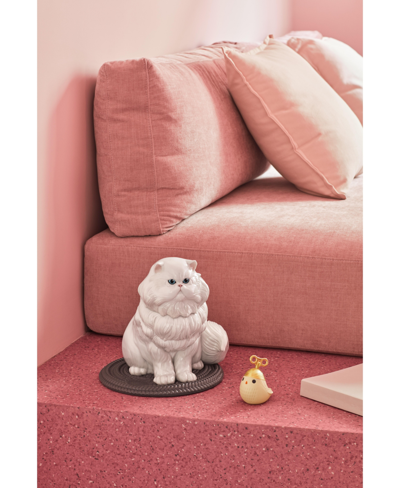 Lladrò Persian Cat Figurine In Multi