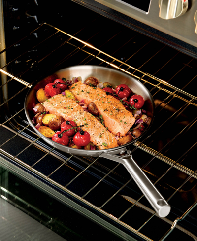 Ninja Everclad Commercial-grade Stainless Steel Cookware 10.25" Fry Pan In Silver