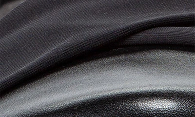 Baretraps Mitsy Womens Faux Leather Twist Front Ballet Flats In Black