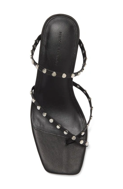 Shop Rebecca Minkoff Avila Stud Slide Sandal In Black