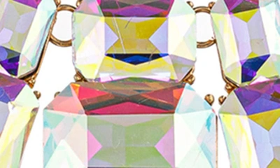 Eye Candy Los Angeles Angela Crystal Statement Necklace In White