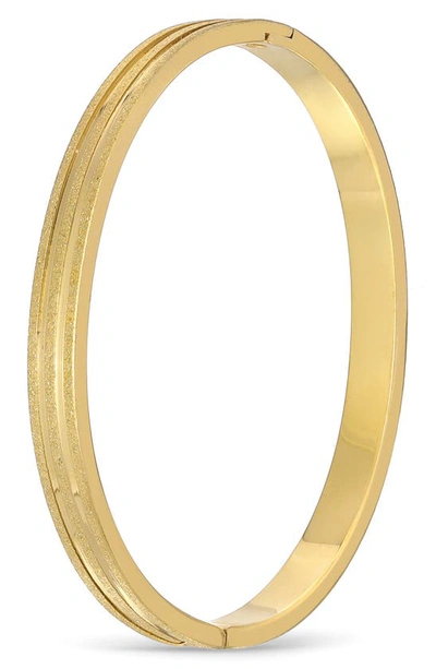 Shop Eye Candy Los Angeles Coletta Bangle Bracelet In Gold