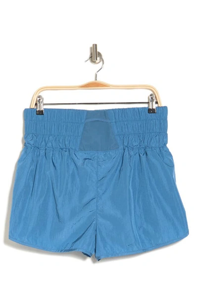 Shop Fp Movement The Way Home Shorts In Blue Combo