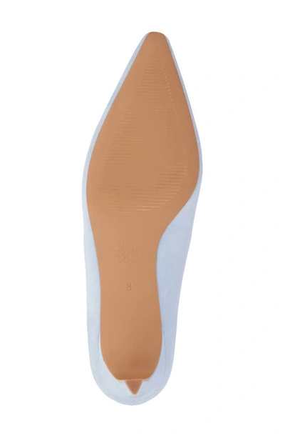 Shop New York And Company Kaelyn Kitten Heel Pump In Pastel Blue
