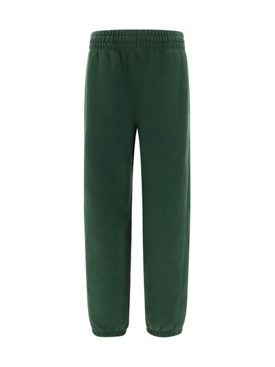 Shop Burberry Cuffed Jogger Pants In Ivy