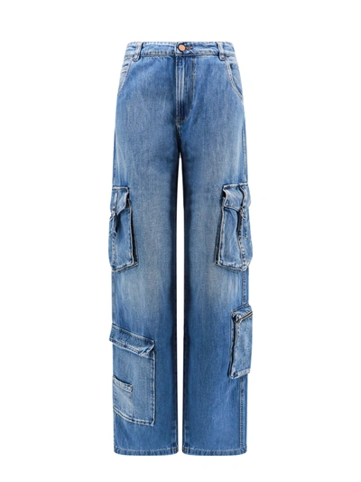 Shop 3x1 Cotton Cargo Jeans