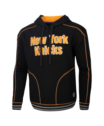 Shop Stadium Essentials Men's  Black New York Knicks Baseline Pullover Hoodie