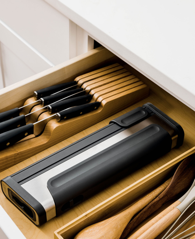 Ninja Foodi Neverdull German Stainless Steel Premium System Chef Knife Sharpener Set In Black