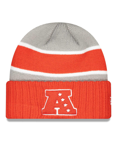 Shop New Era Men's  Gray Cincinnati Bengals 2024 Nfl Pro Bowl Cuffed Knit Hat