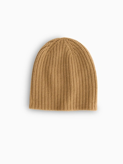 Alex Mill Cashmere Beanie In Light Camel