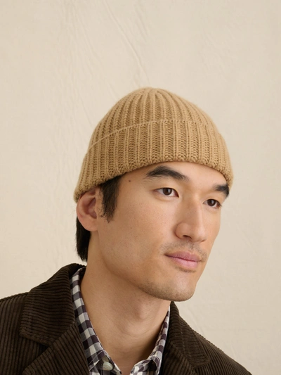 Alex Mill Cashmere Beanie In Light Camel