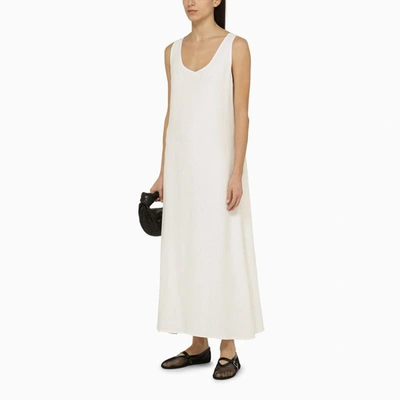 Shop Apc A.p.c. Long Dress In White