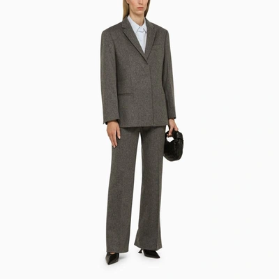 Shop Calvin Klein Tailored Jacket In Grey